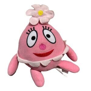 Yo Gabba Gabba Silly Heads Foofa Pink Plush Spin Master 2008